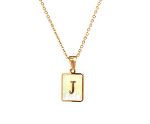 PREORDER: 18K Gold Plated Initial Necklace