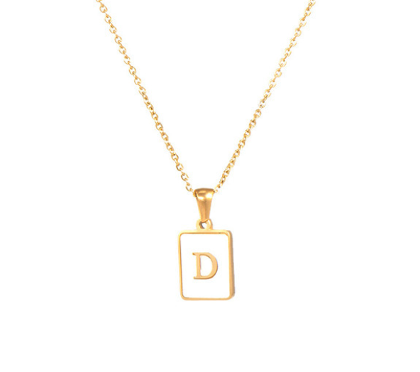 PREORDER: 18K Gold Plated Initial Necklace