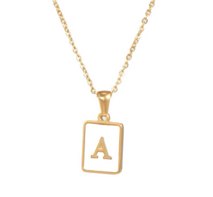 PREORDER: 18K Gold Plated Initial Necklace