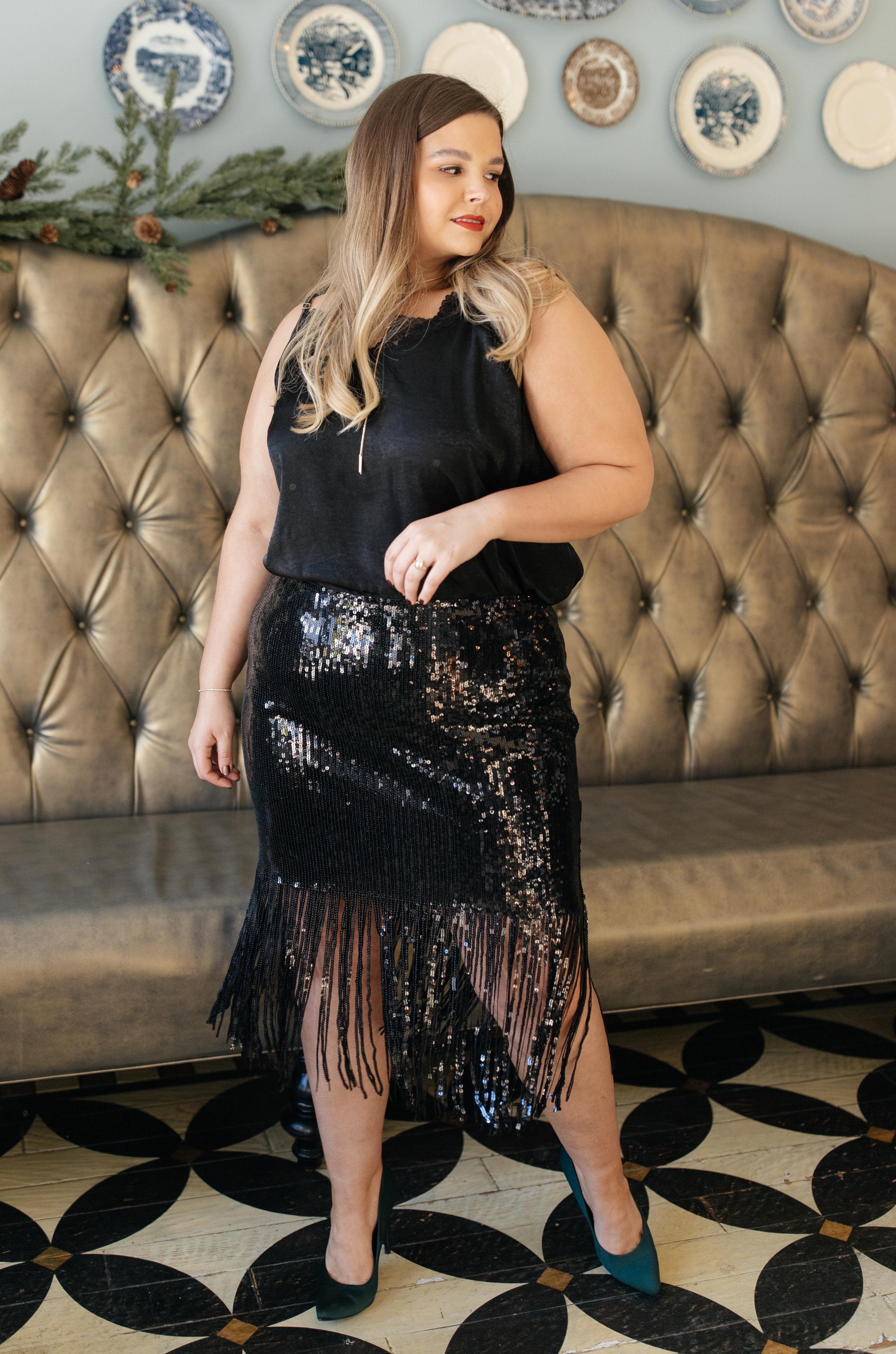 Sierra Sequin Skirt