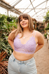 So This is Love Bralette in Lavender