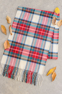 Soft As Can Be Traditional Plaid Scarf