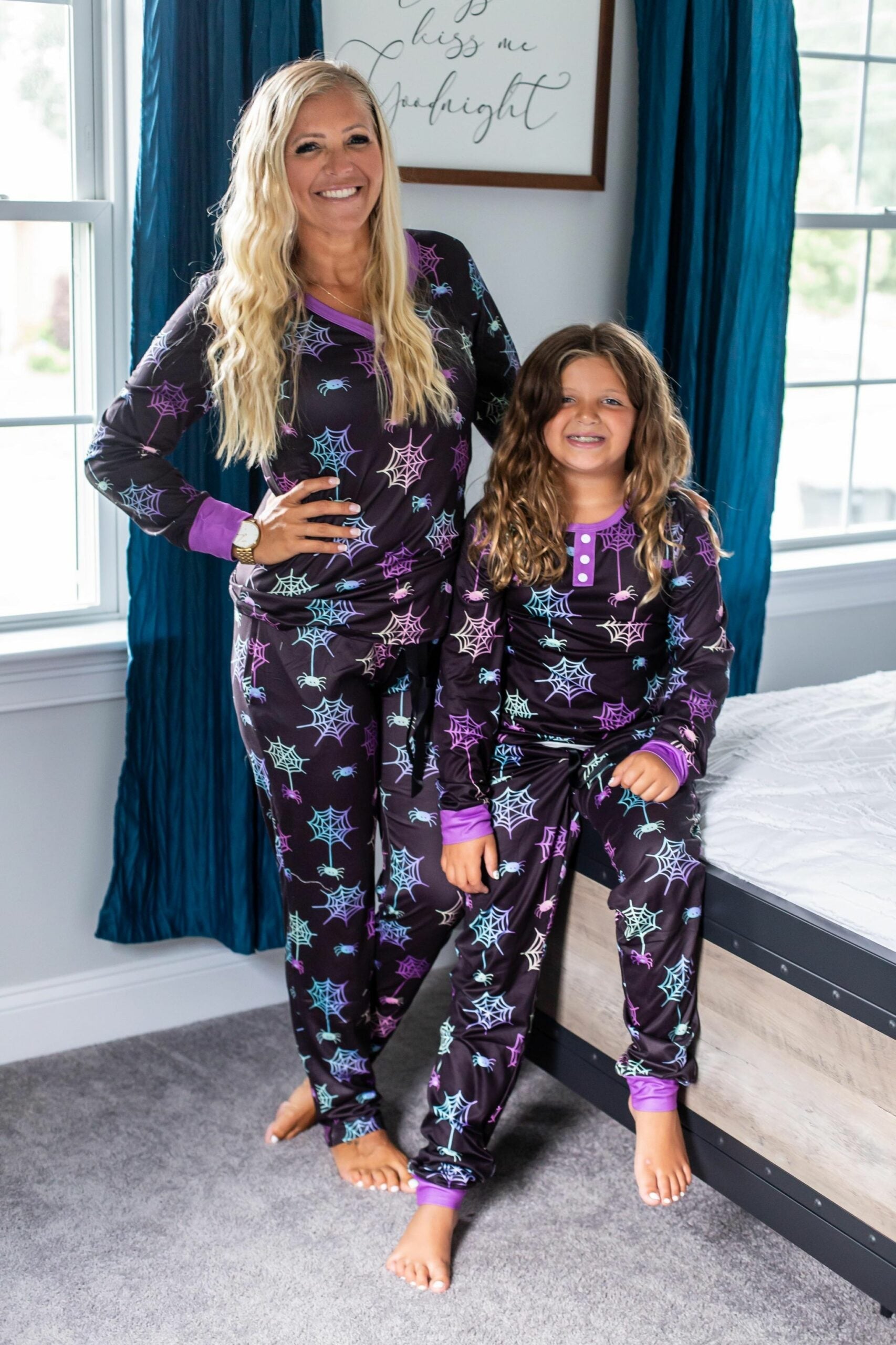 PREORDER: Matching Halloween Pajama Spider Net