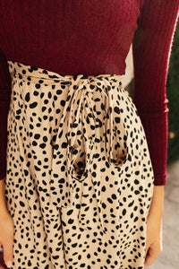 Spotted Swing Dress