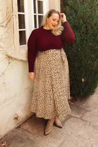 Spotted Swing Dress