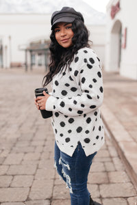 Spotted and Ready Sweater