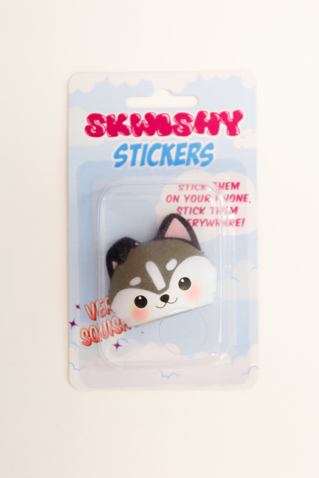 Squishy Stickers in 24 Options