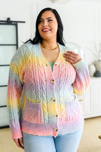 Sweet Dreams Rainbow Cardigan