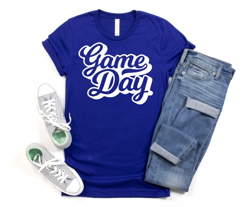 PREORDER: Game Day Retro Graphic Tee in 10 Colors