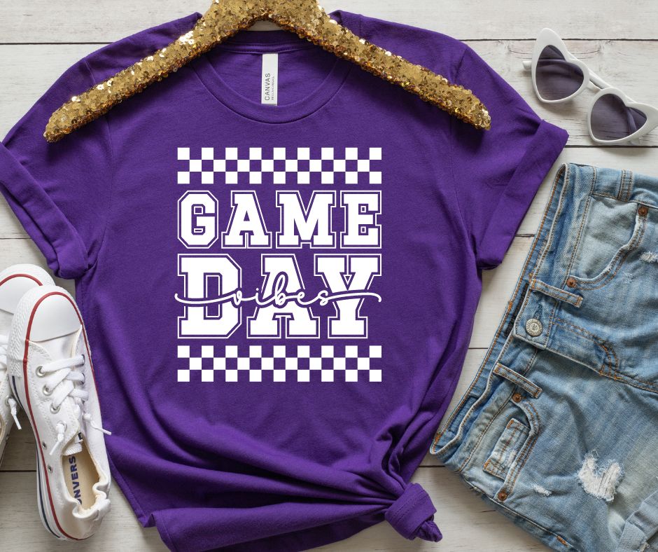 PREORDER: Game Day Vibes Graphic Tee in 10 Colors