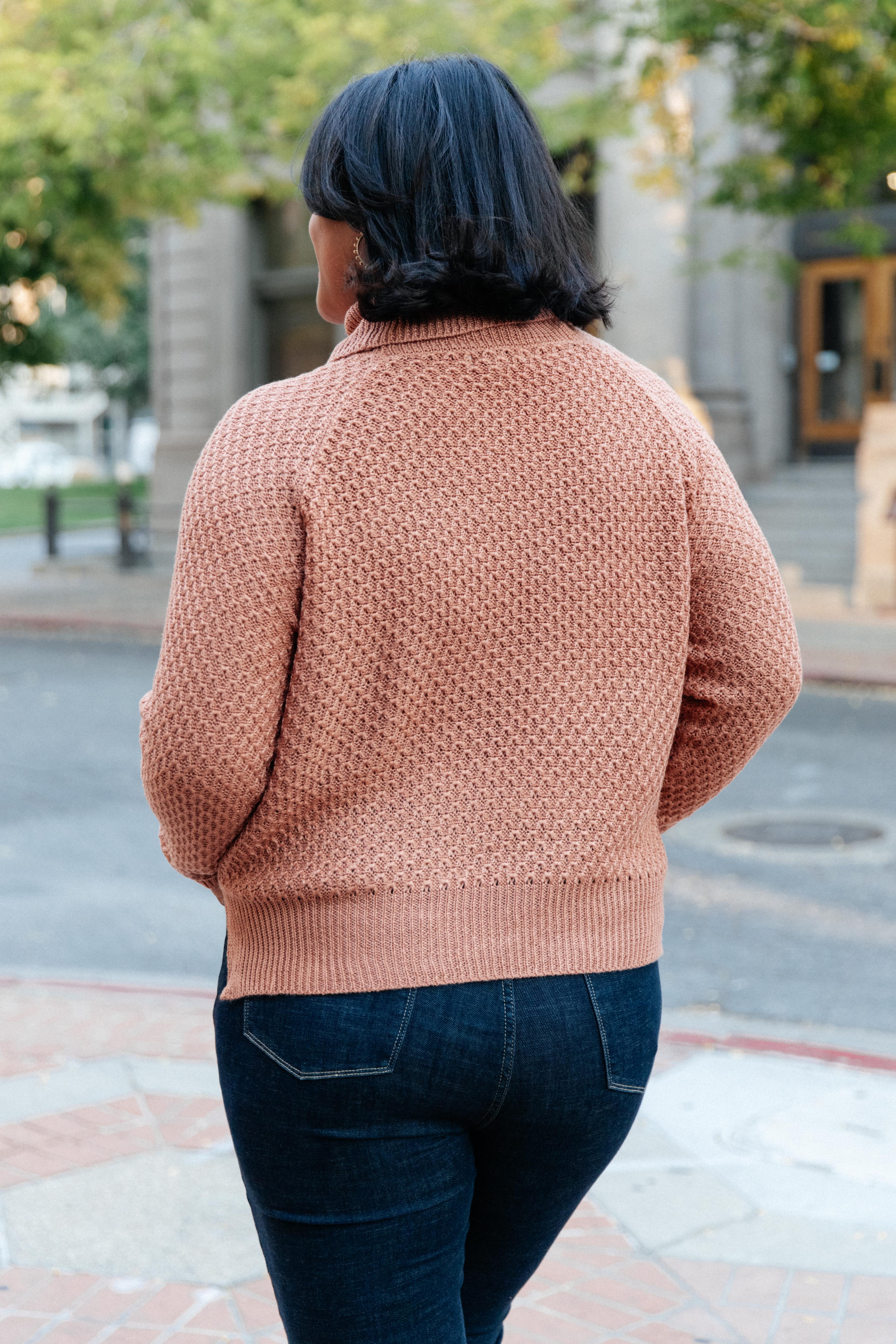 The Kelsey Sweater in Ginger