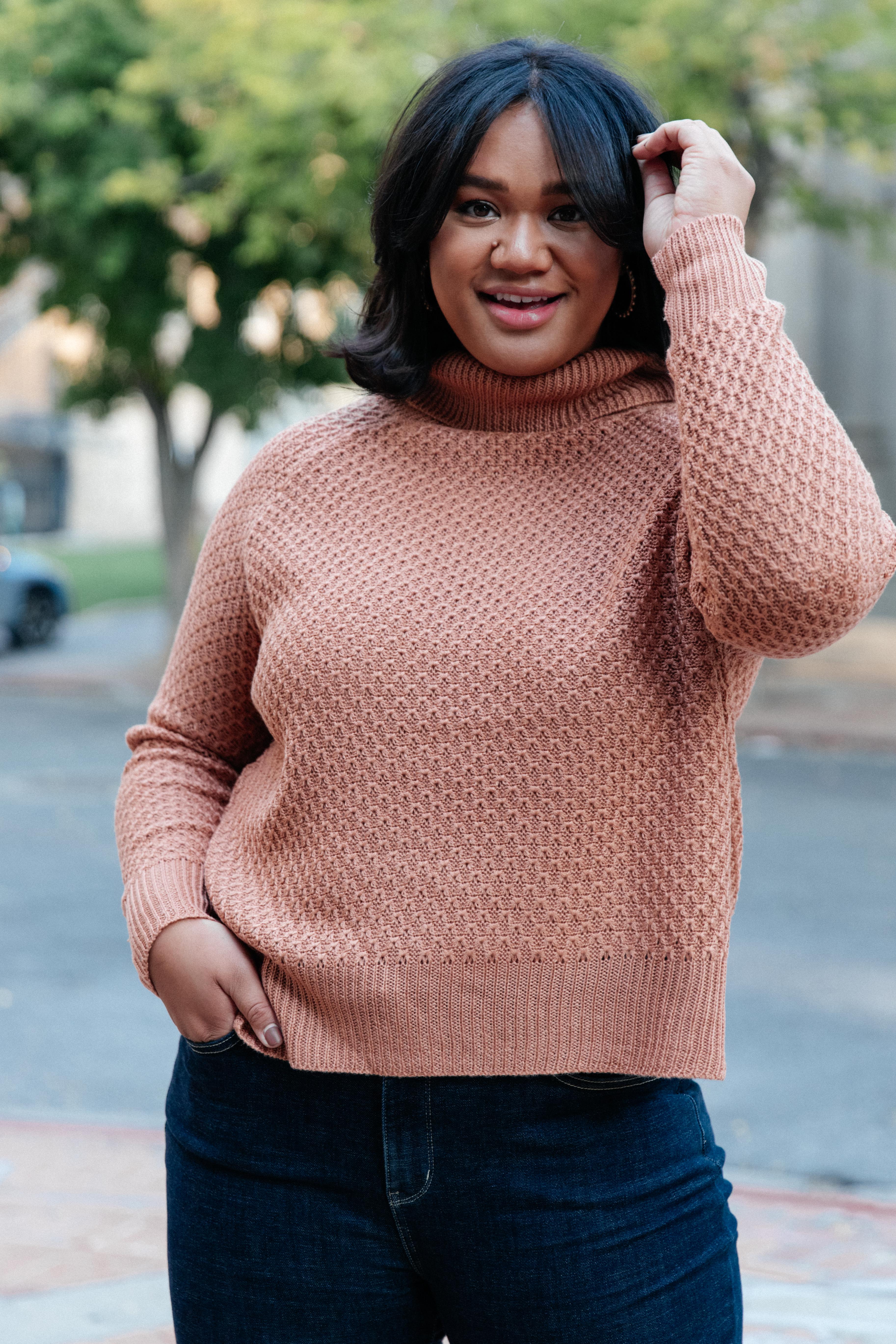 The Kelsey Sweater in Ginger