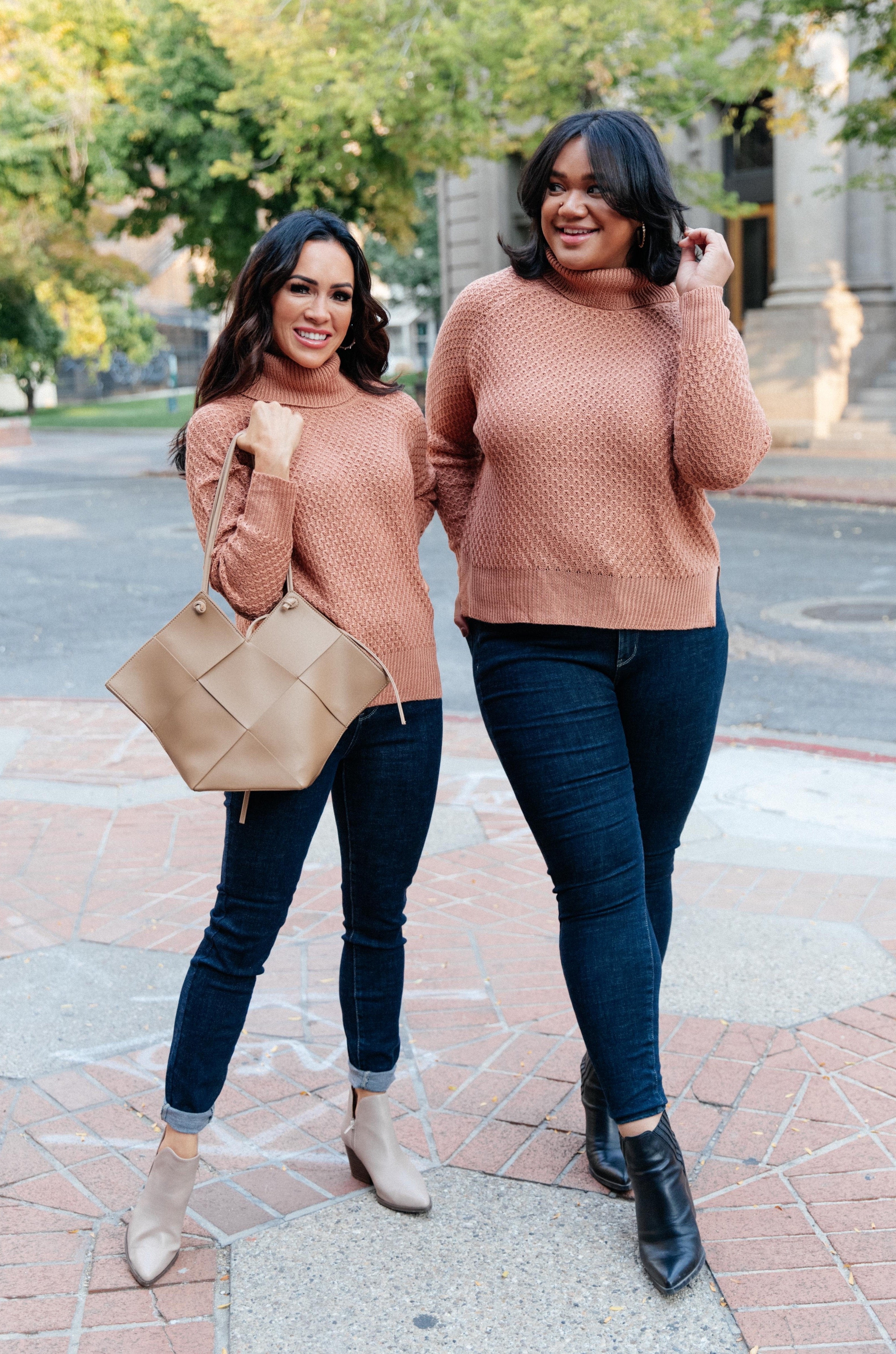 The Kelsey Sweater in Ginger