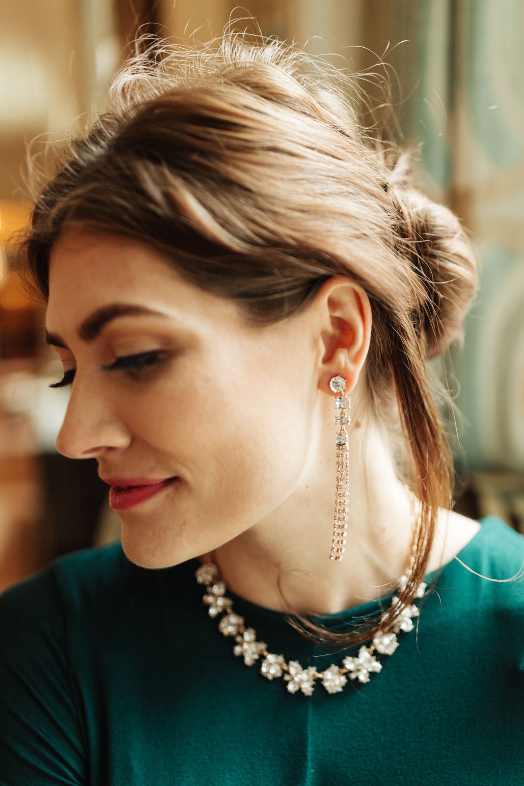 Tiered Tassel Drop Earrings