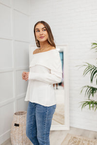 Top Tier Sweater in Ivory