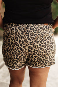 Summer Nights Leopard Print Shorts