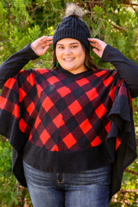 Warm Me Up Buffalo Plaid Top