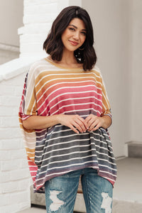 Weekend Wonder Top in Multi Brights