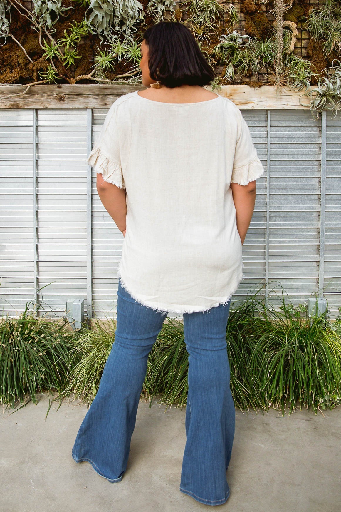 Willa Linen Top