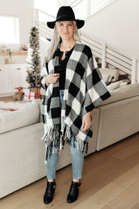 Wishes Shawl Come True in Black