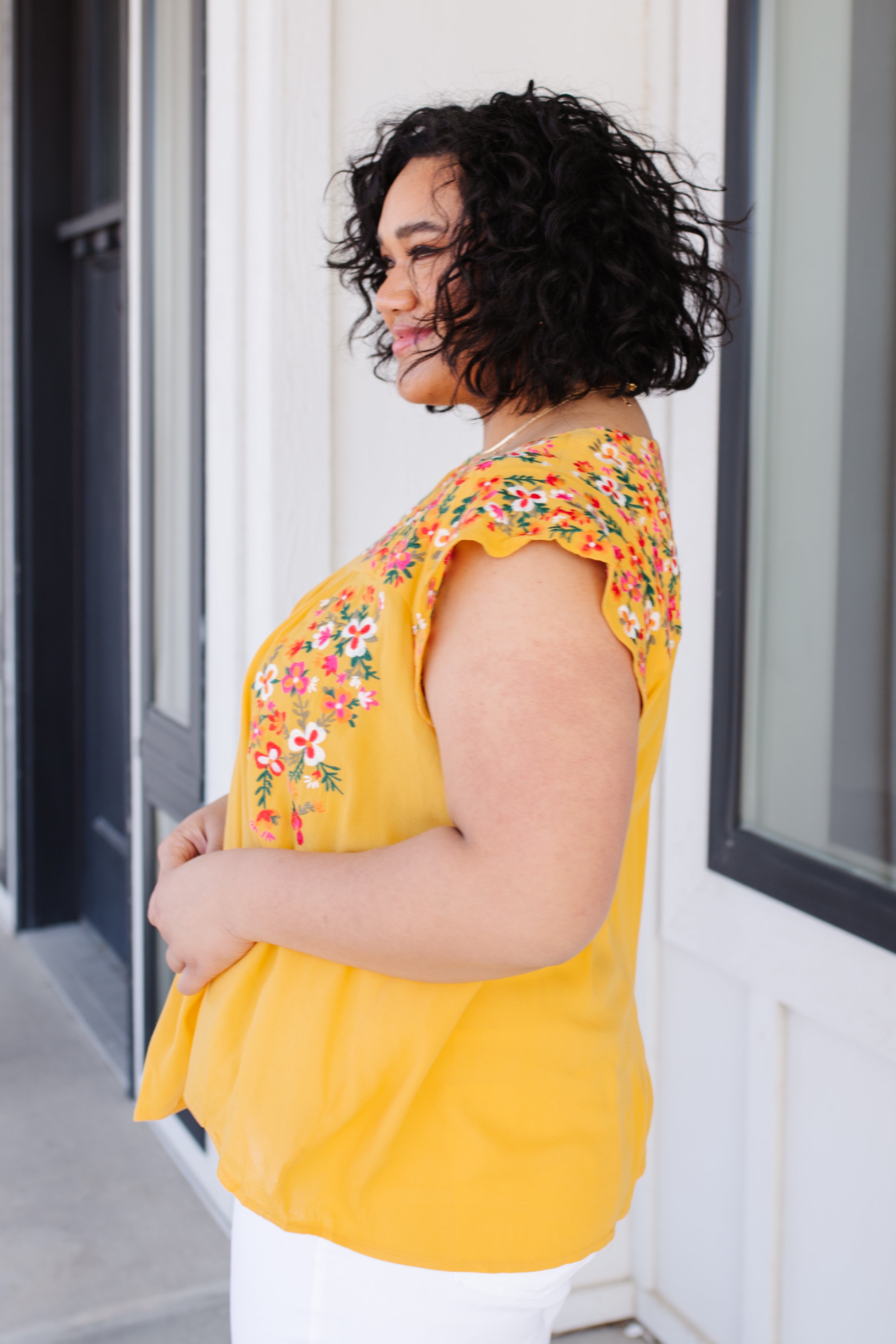 Yellow Blossoms Shirt