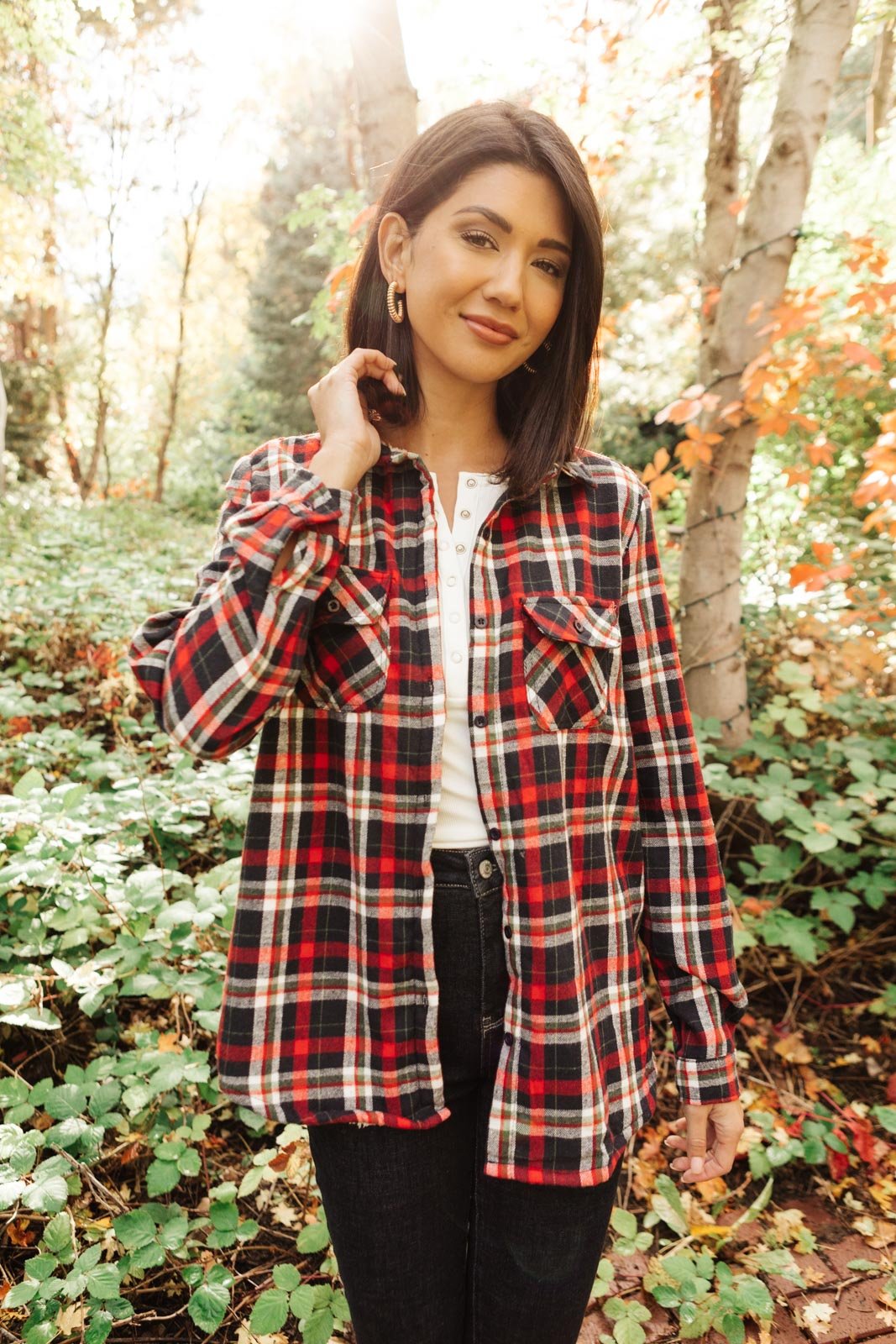 Your Favorite Flannel in Red