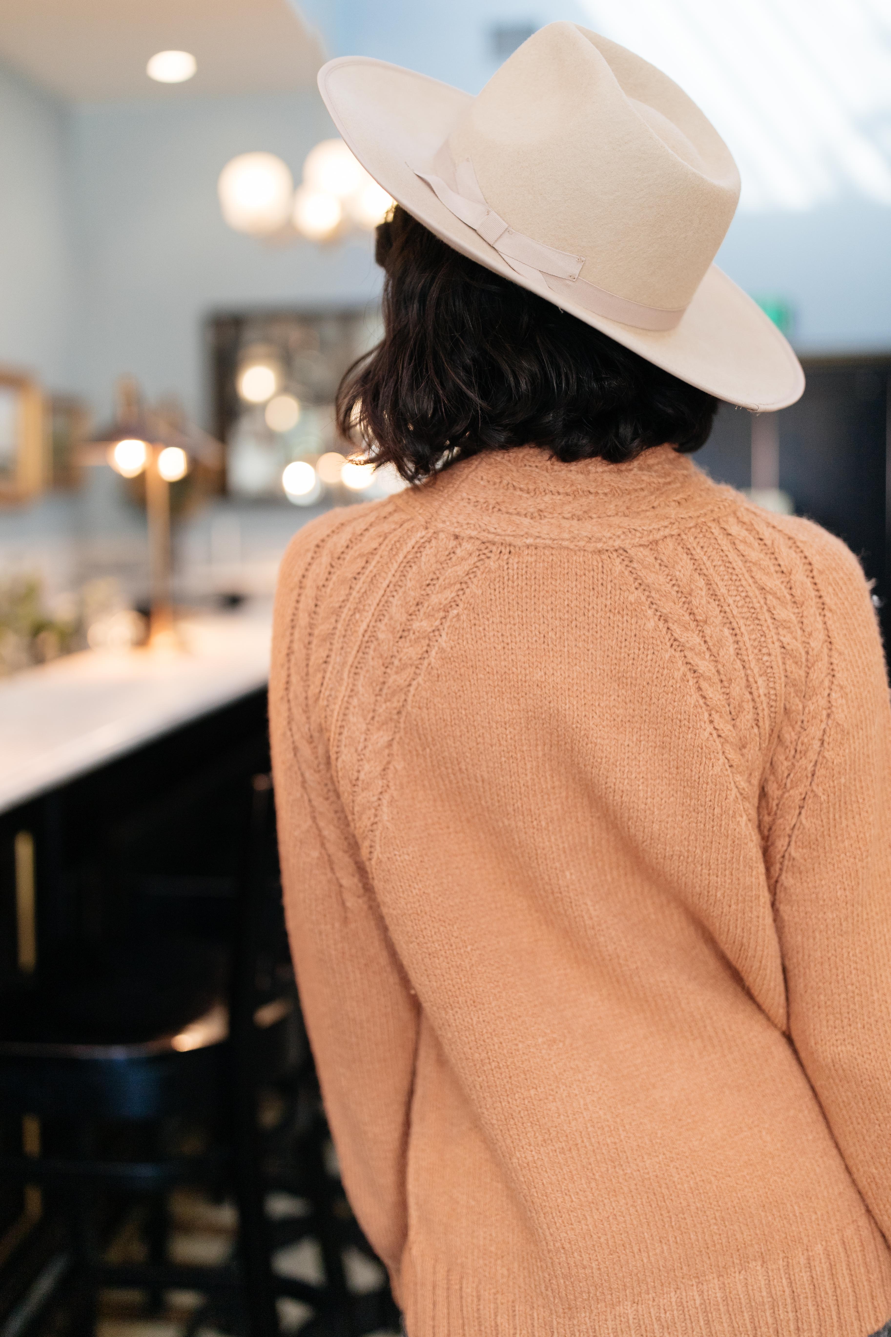 DOORBUSTER Your Favorite Knit Sweater in Carrot