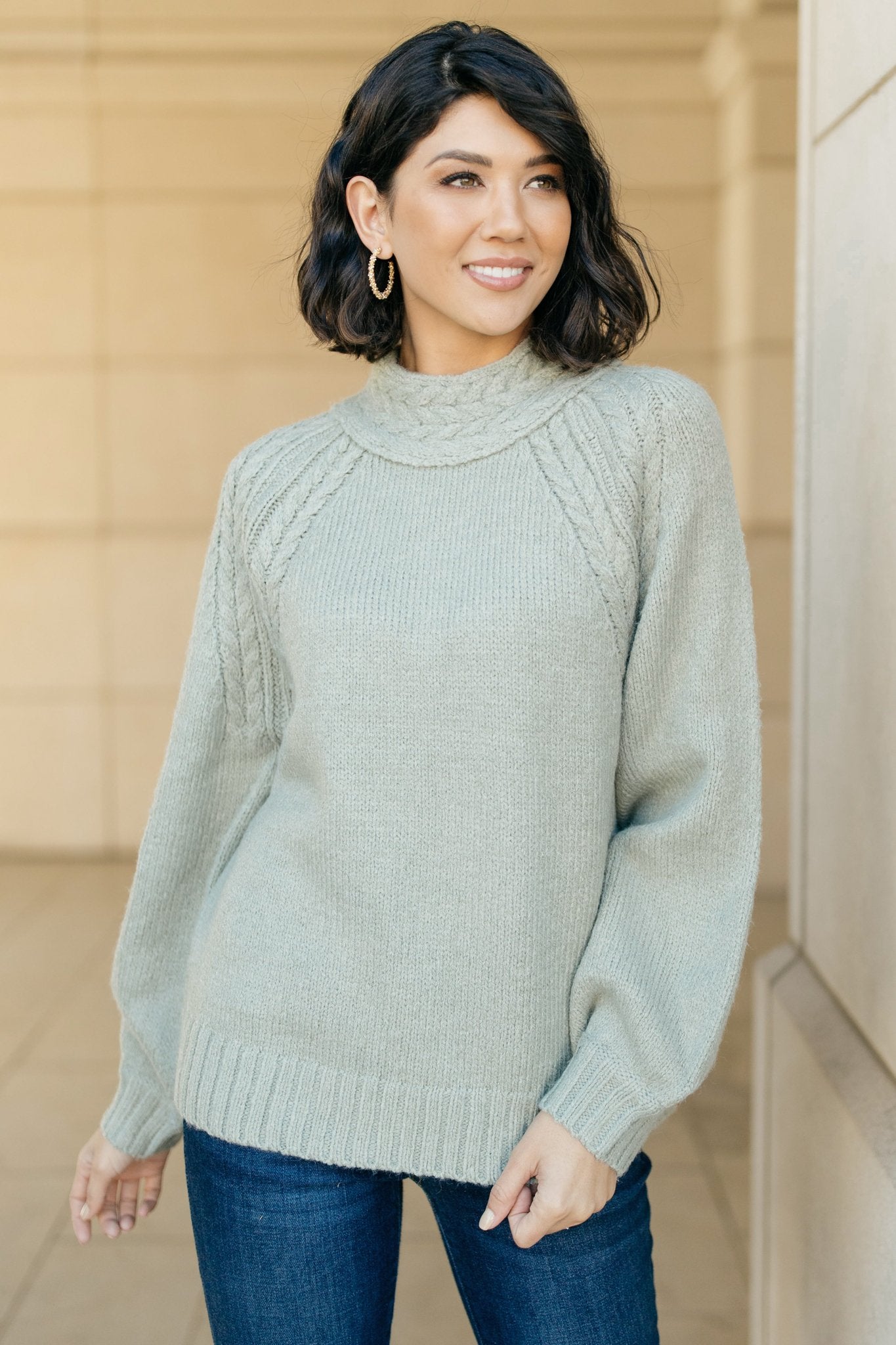 DOORBUSTER Your Favorite Knit Sweater in Lime