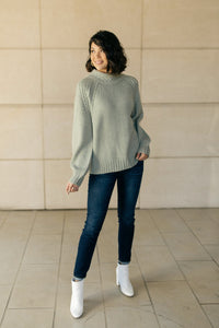 DOORBUSTER Your Favorite Knit Sweater in Lime