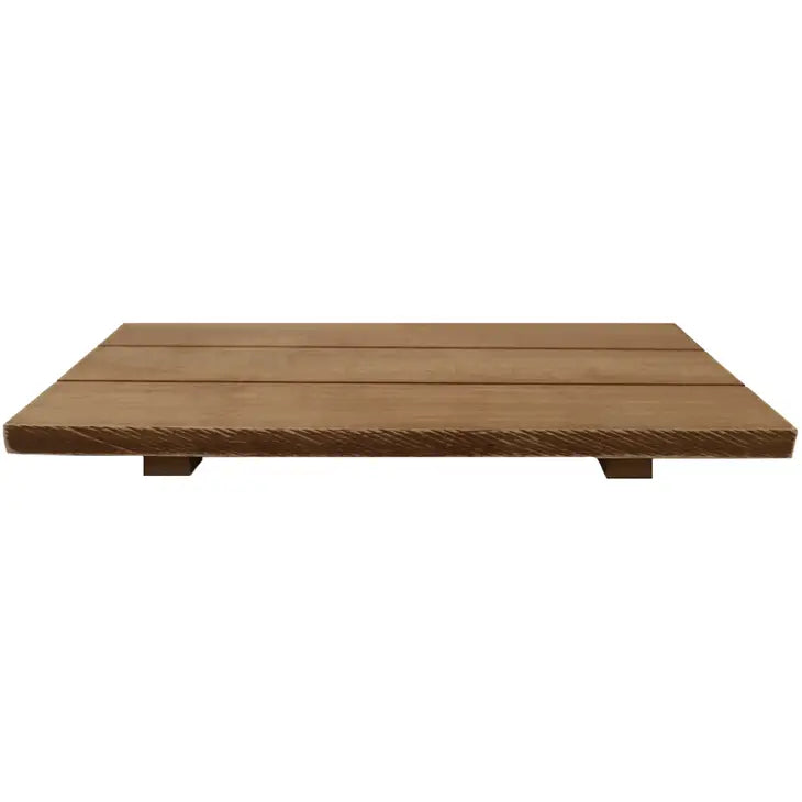 PREORDER: Rectangular Wood Tray Natural