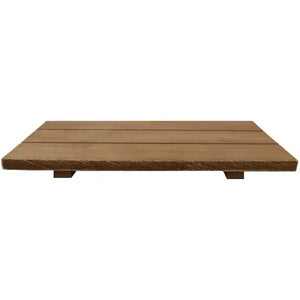 PREORDER: Rectangular Wood Tray Natural