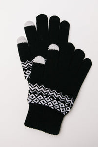 Scandinavian Simplicity Gloves in Black