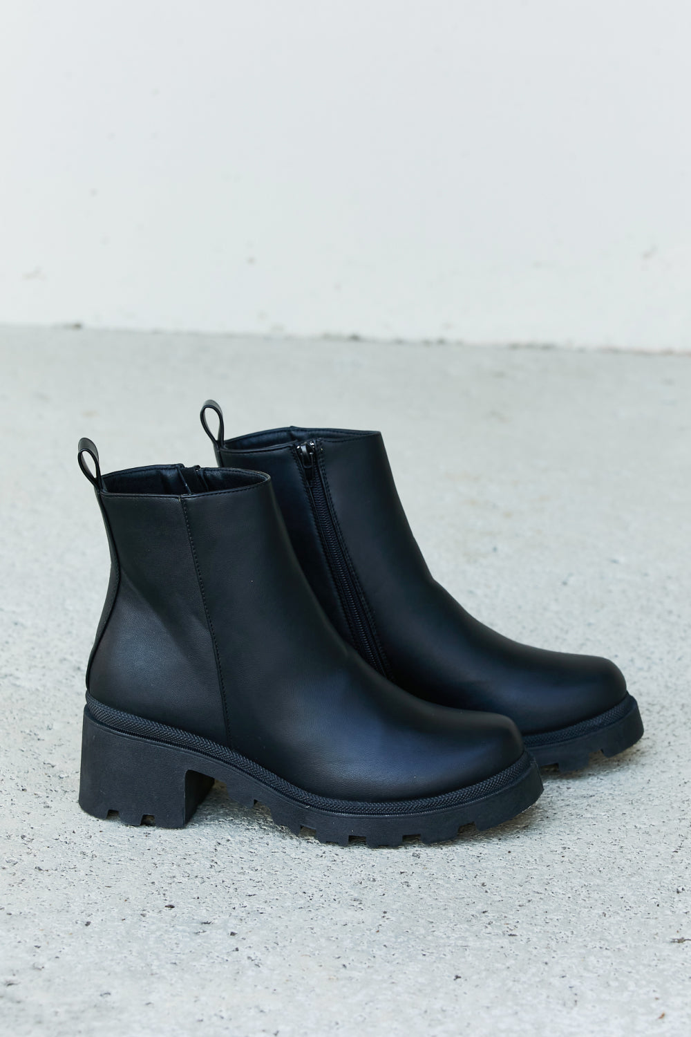 Weeboo Faux Suede Elastic Sided Chelsea Boots