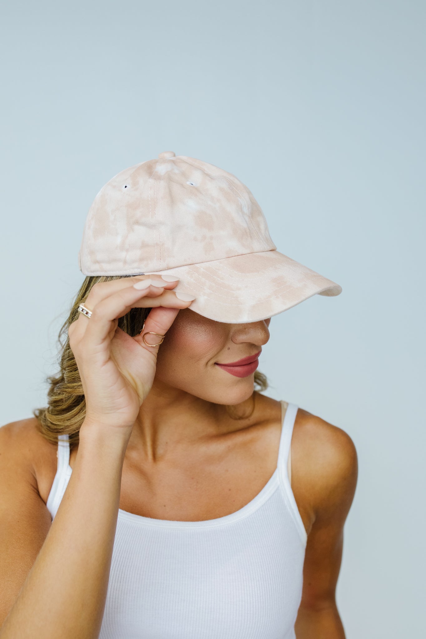 Bed Head Tie Dye Cap In Mocha