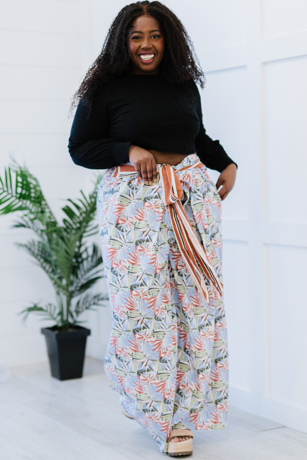 Barbados Palazzo Pants in Pink