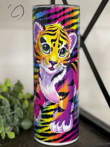 PREORDER: 90's Art Tiger 20oz Skinny Tumbler