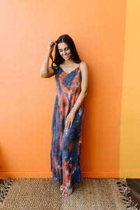 Coral Reef Tie Dye Maxi