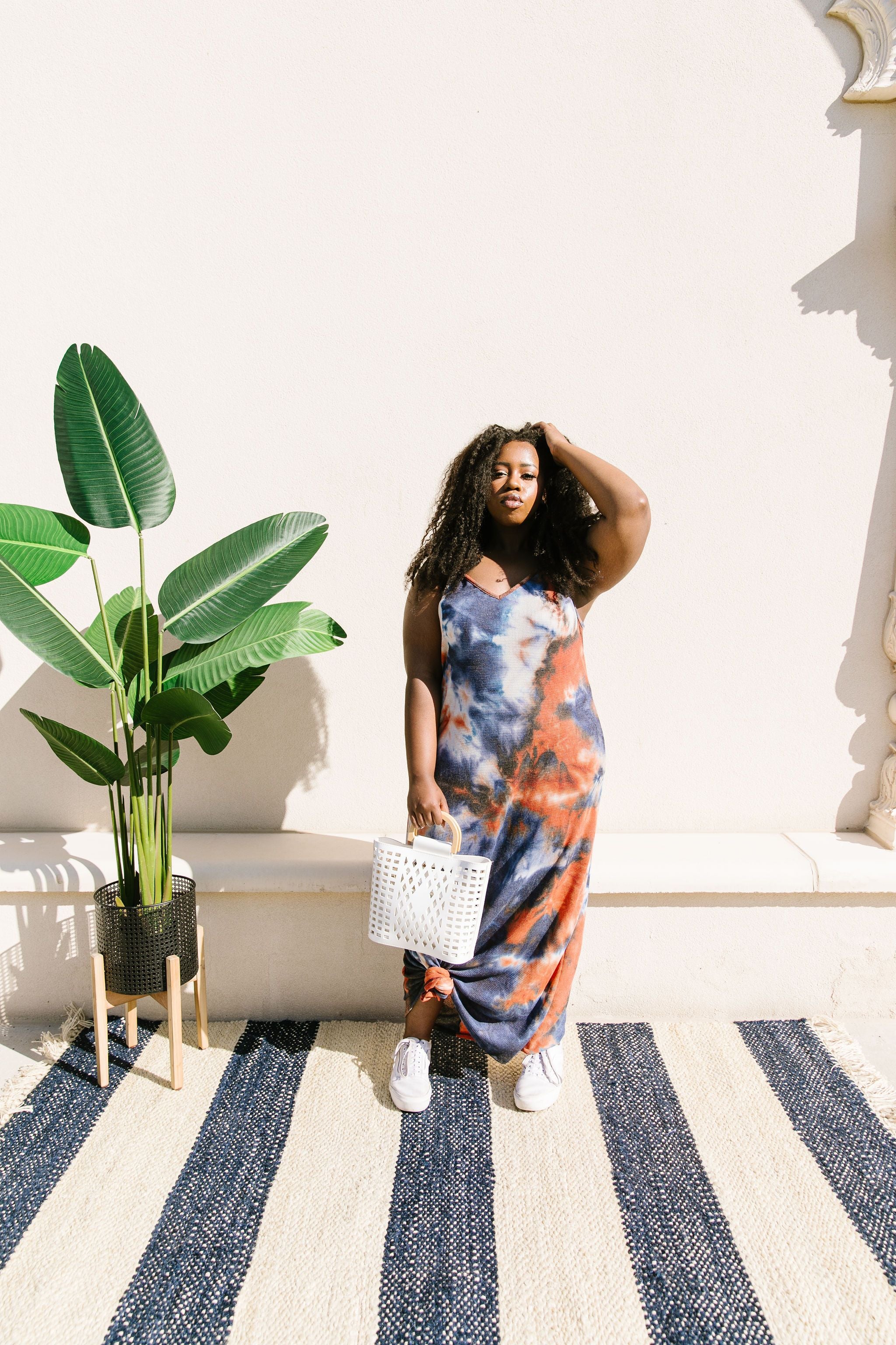 Coral Reef Tie Dye Maxi