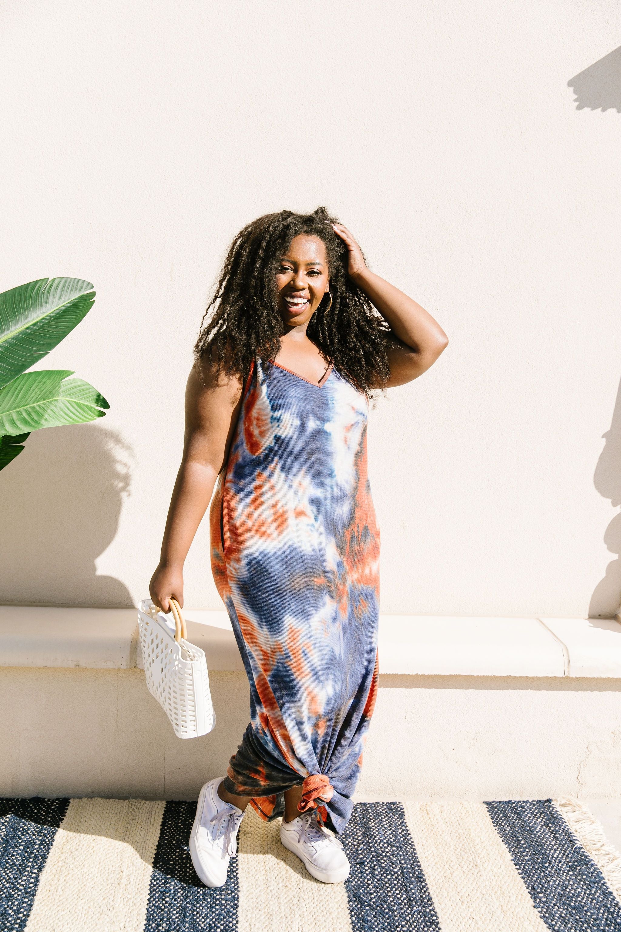 Coral Reef Tie Dye Maxi