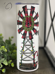 PREORDER: Small Town Christmas 20oz Skinny Tumbler