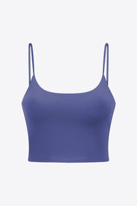 Feel Like Skin Scoop Neck Sports Cami