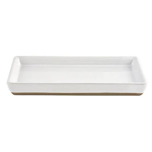 PREORDER: Stoneware Tray in Glossy White