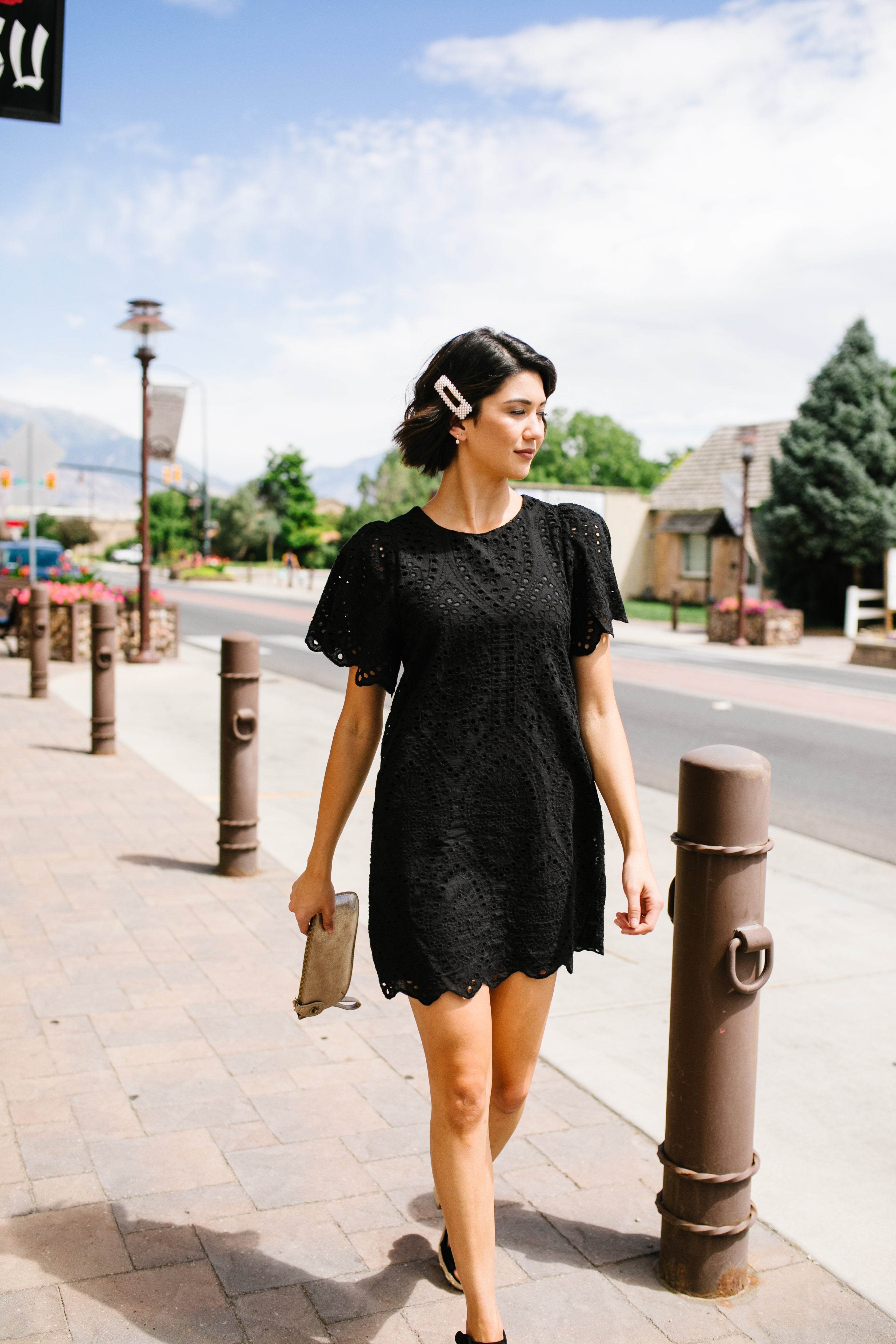 Eva Black Lace Dress