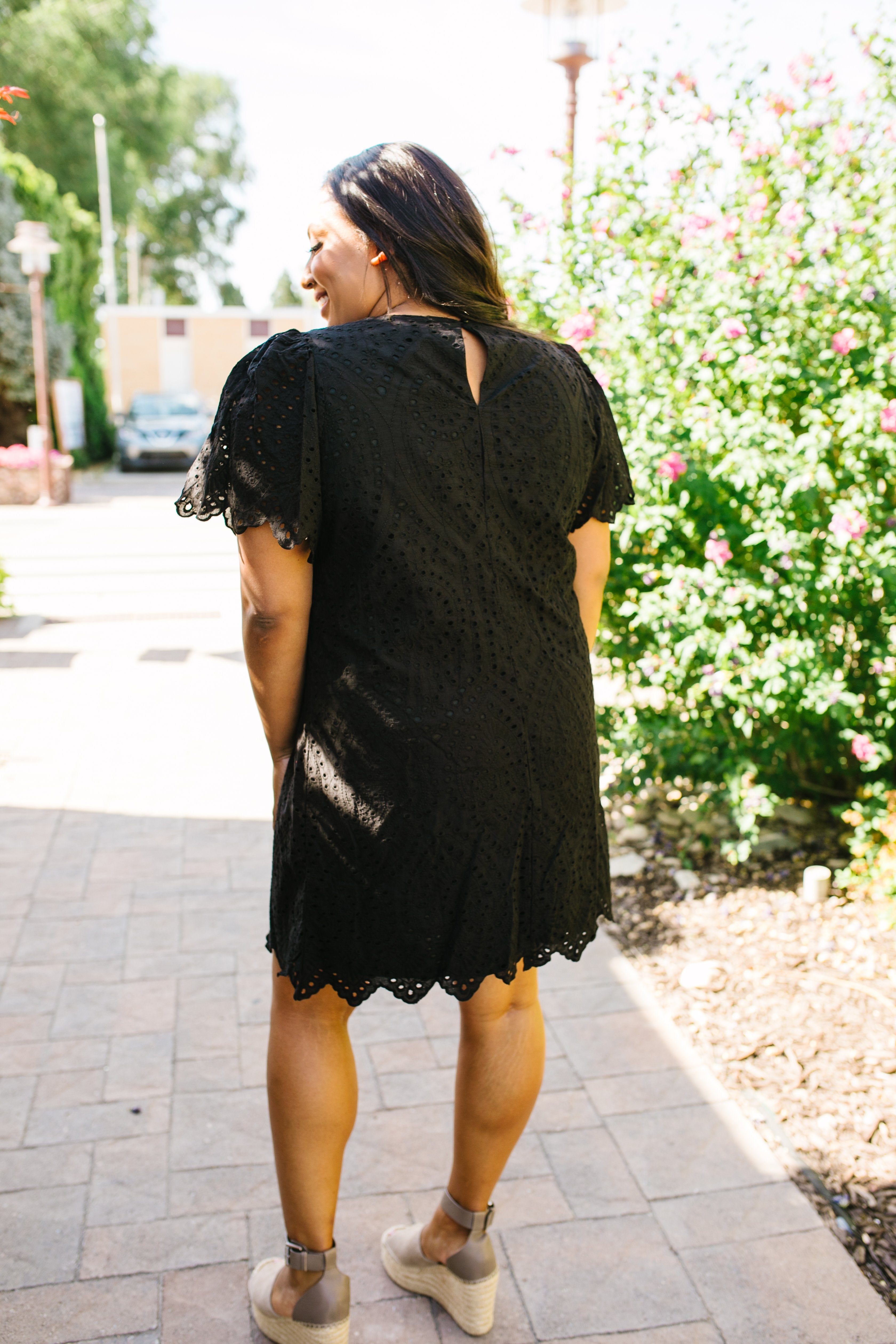 Eva Black Lace Dress