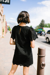 Eva Black Lace Dress