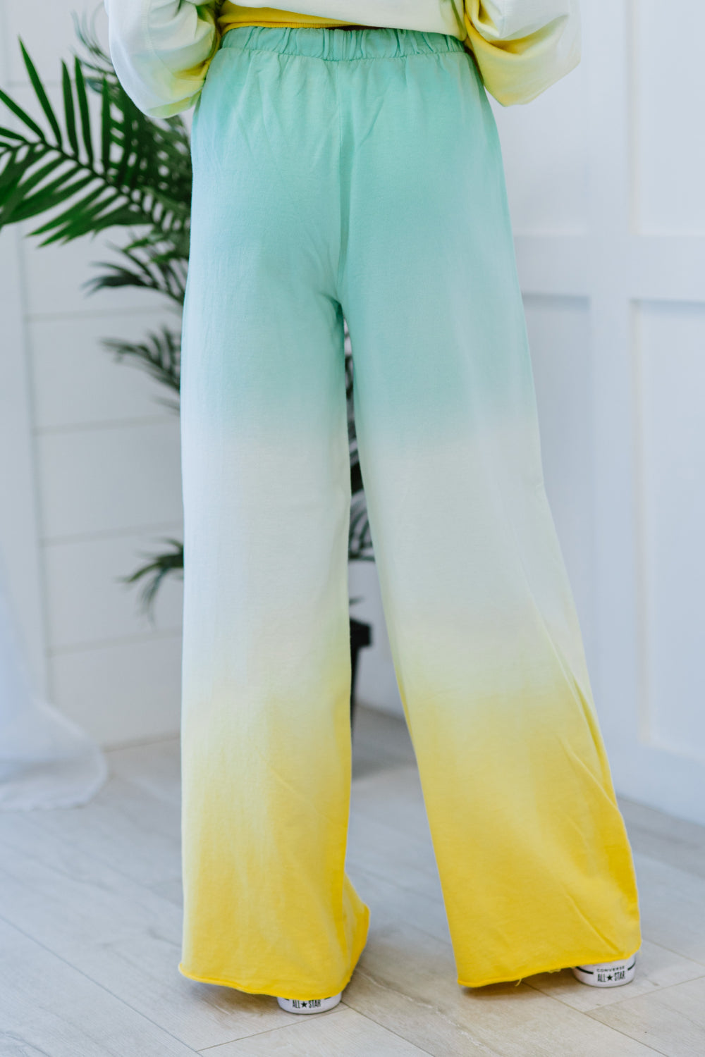 St. Thomas Ombre Wide Leg Sweat Pants