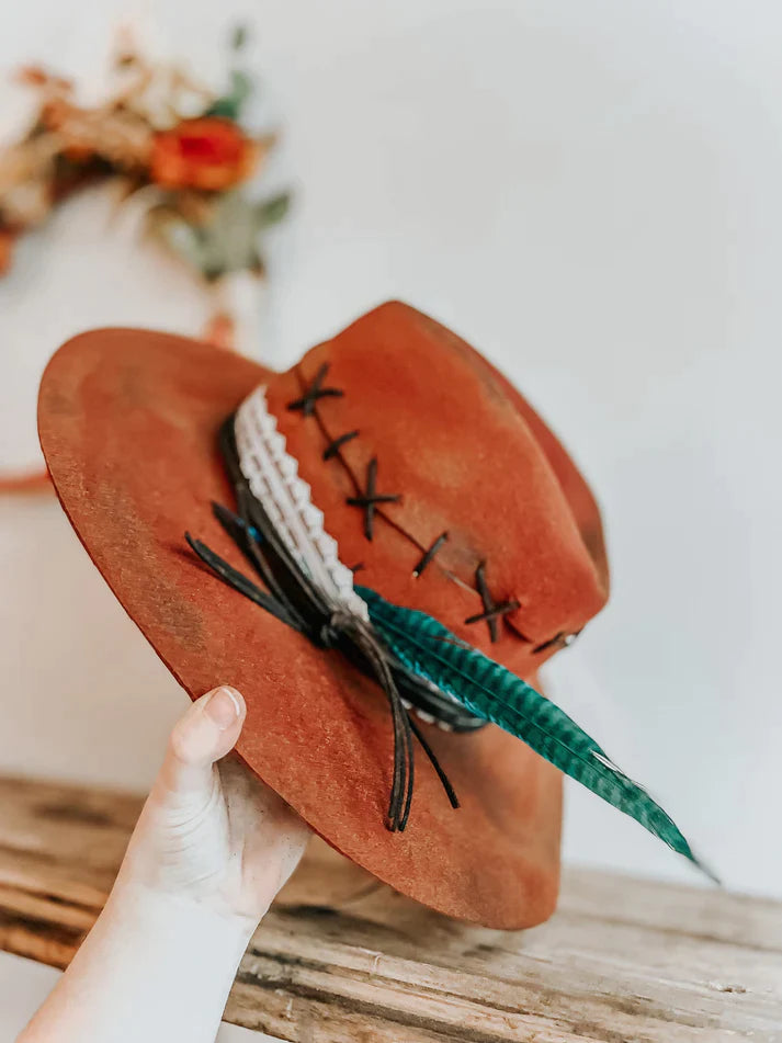 PREORDER: Wildest West Distressed Fedora