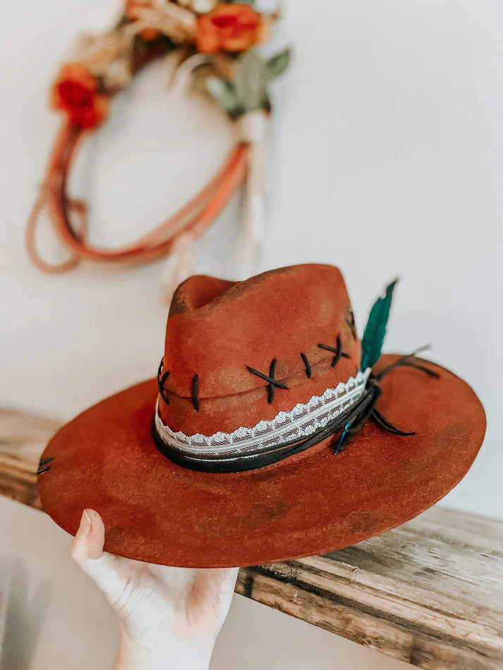 PREORDER: Wildest West Distressed Fedora