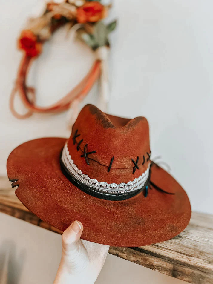 PREORDER: Wildest West Distressed Fedora