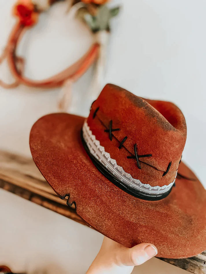 PREORDER: Wildest West Distressed Fedora